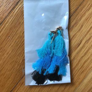 Dangly Blue Earrings